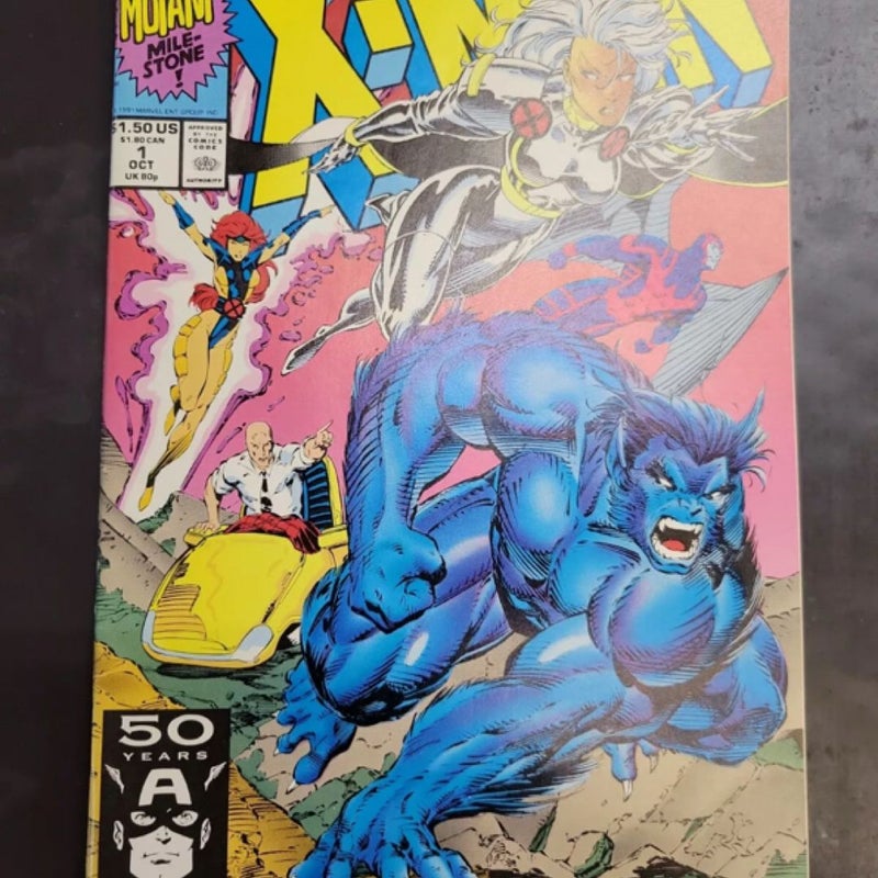 X-men #1  (1991 Series) Jim Lee Marvel 