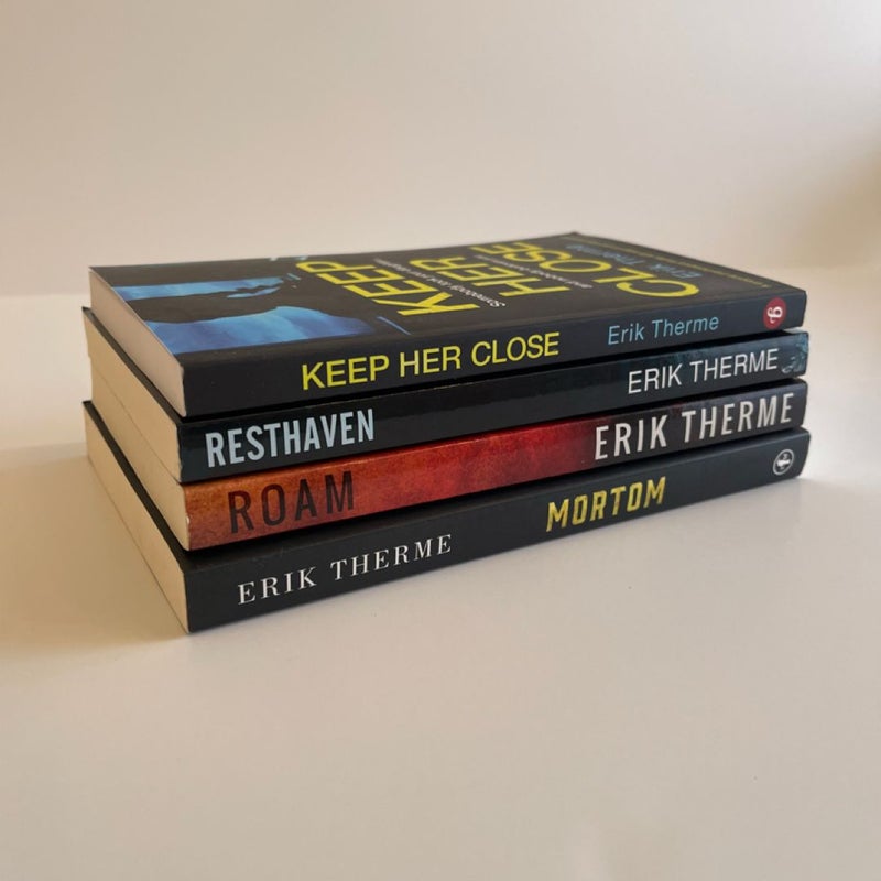 SIGNED Erik Therme Paperback Thriller Bundle