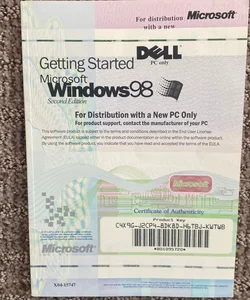 Get Started Microsoft Windows 98