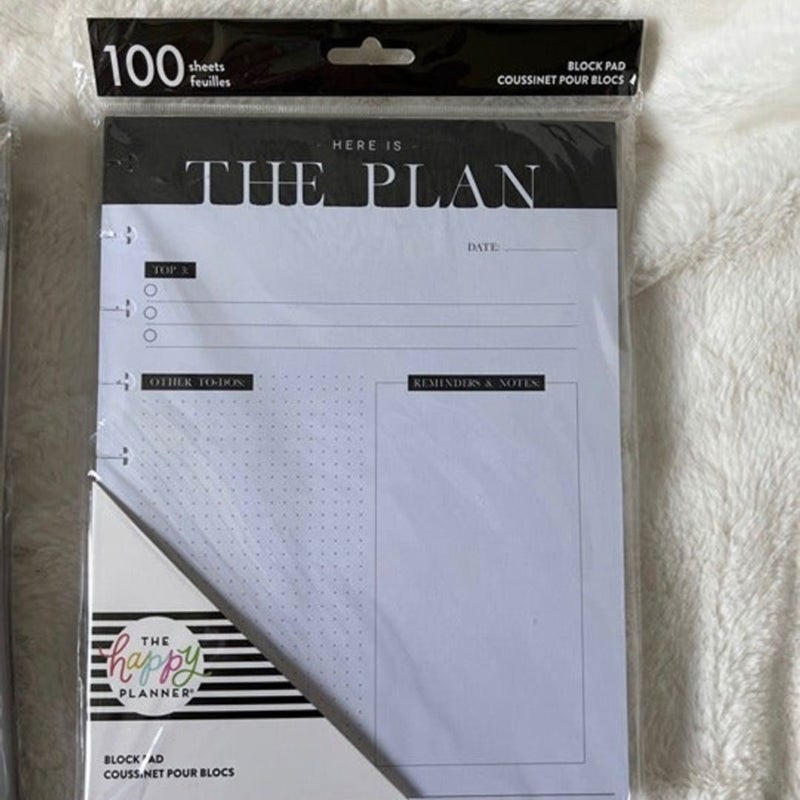 The Happy Planner Classic Block Paper Pad