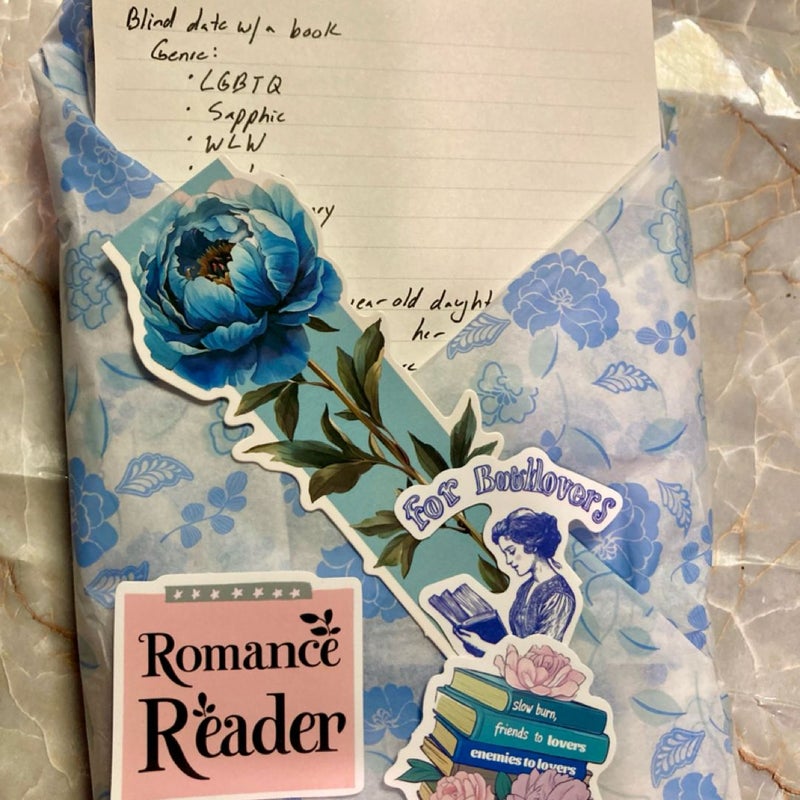 Blind date with a book (lgbtq, sapphic, steamy romance)