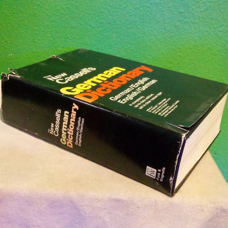 Vintage 1971 - The New Cassell's German Dictionary