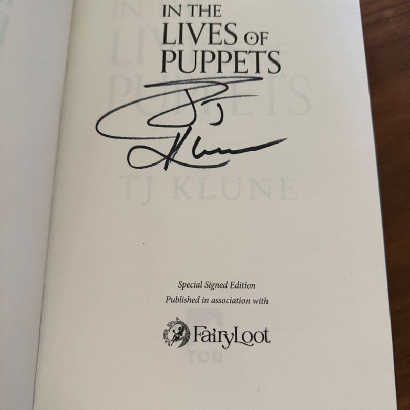 In the Lives of Puppets (Fairyloot Edition)