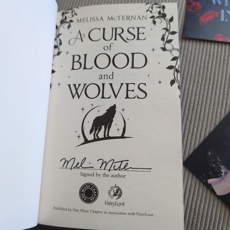 A Curse of Blood and Wolves (Wolf Brothers, Book 1) - Fairyloot Edition
