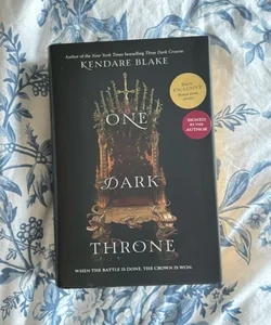 One Dark Throne SIGNED EXCLUSIVE 