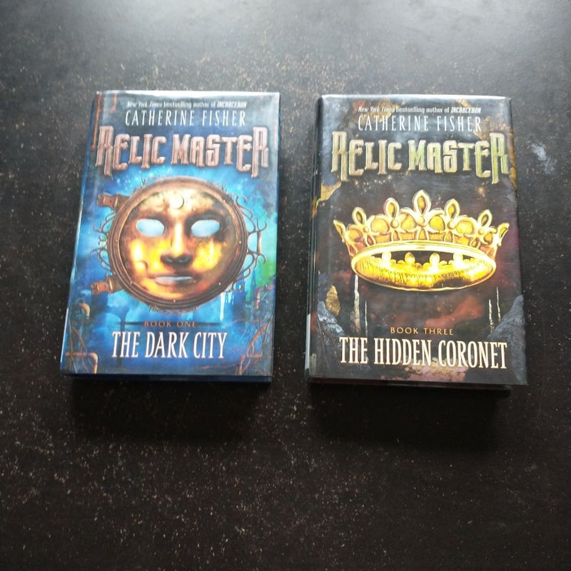 Relic Master Bundle (Books 1 & 3) The Dark City & The Hidden Coronet.