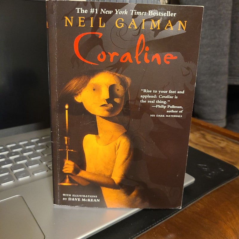Coraline by Neil Gaiman New Illustrated Fantasy Deluxe Hardcover