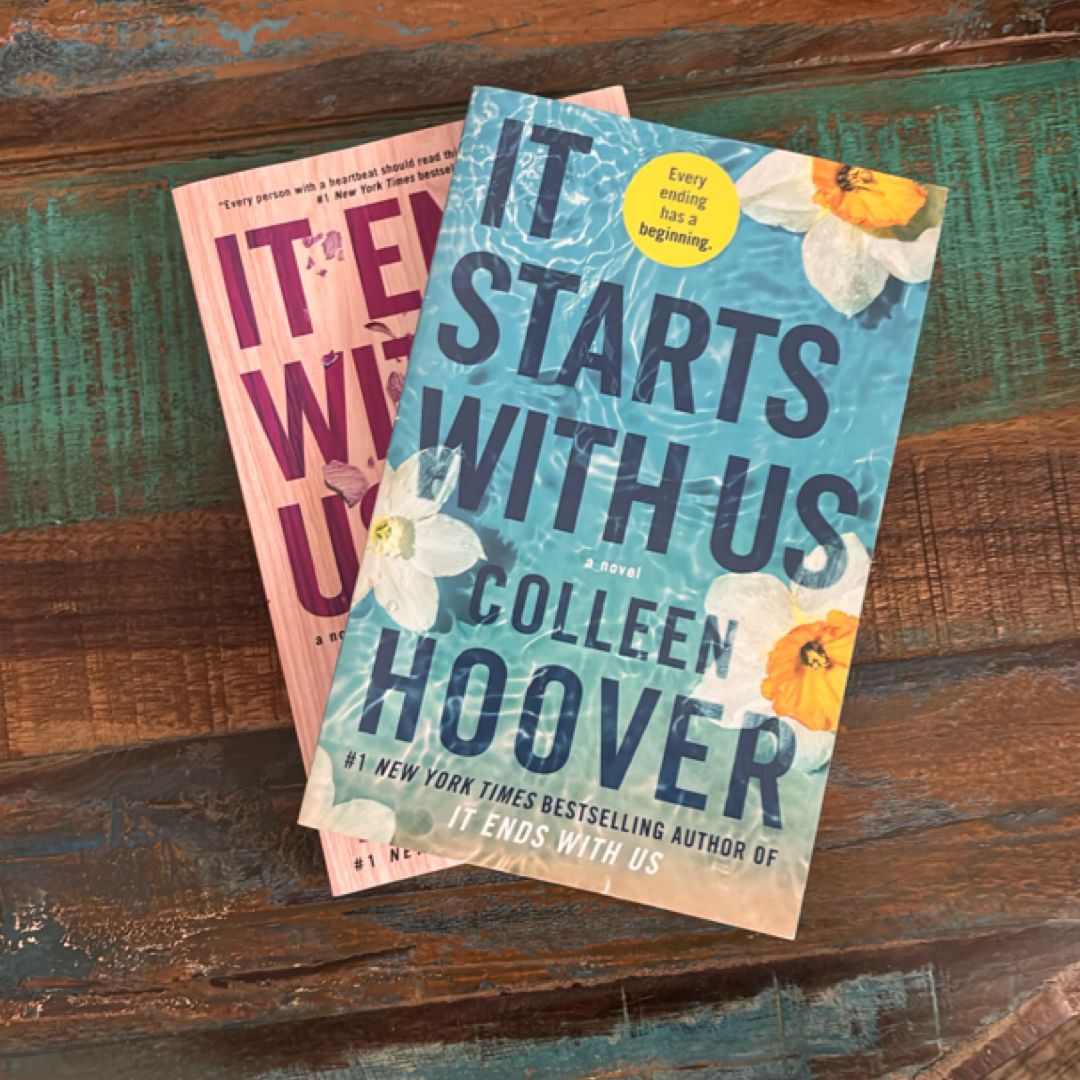 2 BOOKS: It Starts with Us; It Ends With Us