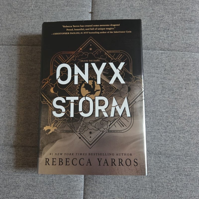 Onyx Storm (First Edition)