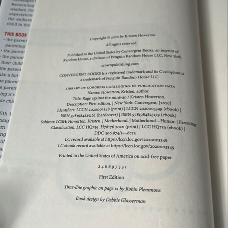 Rage Against the Minivan