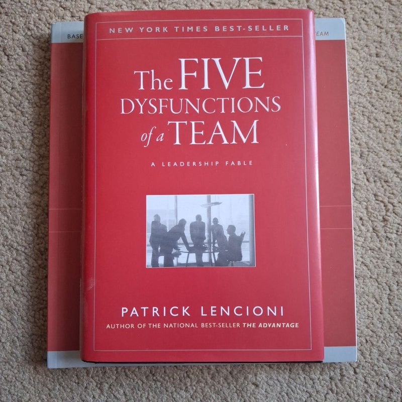 The Five Dysfunctions of a Team Book and Workbook