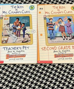 The Kids in Ms. Coleman’s Class bundle: Teacher’s Pet and Second Grade Baby *out of print, first editions