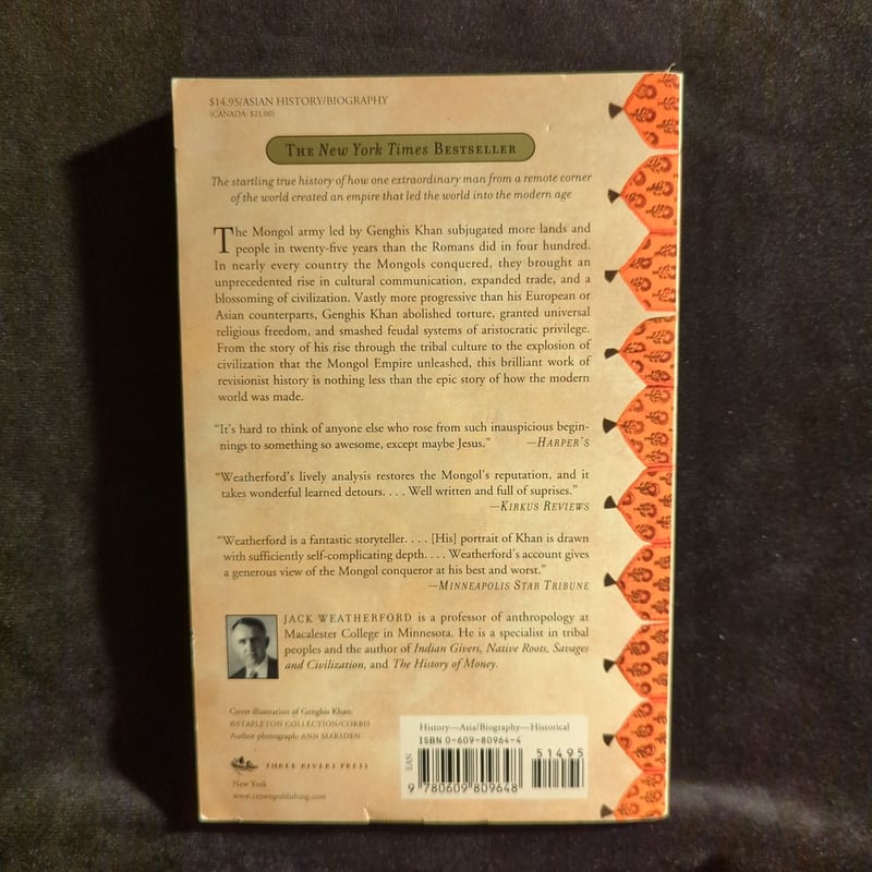 Genghis khan and the making of the modern world by jack weatherford