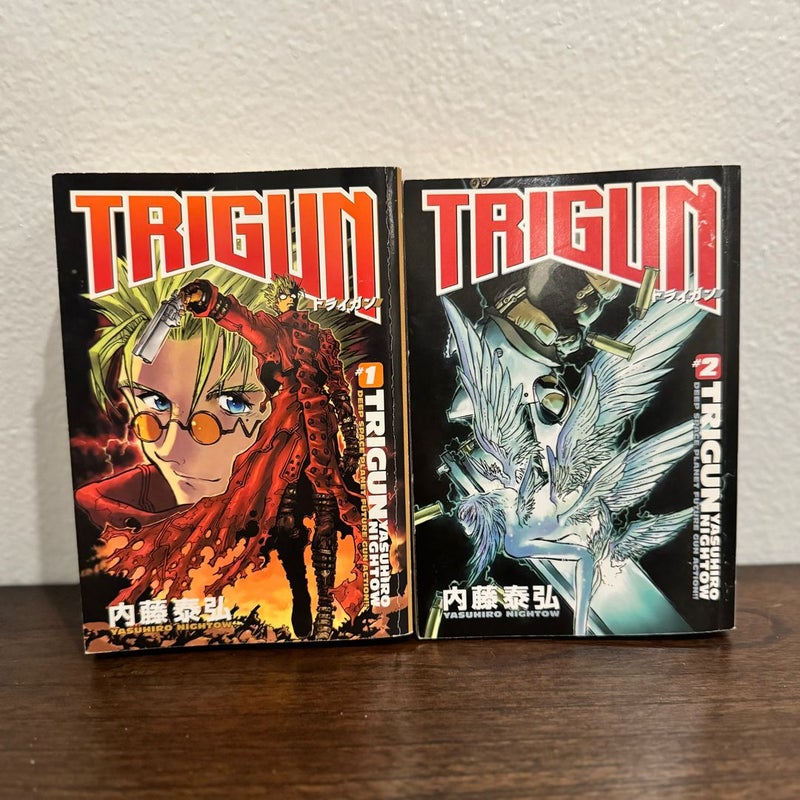 Trigun 1-2 & Trigun Maximum 1-14 Complete Sets • [Out of Print - English]
