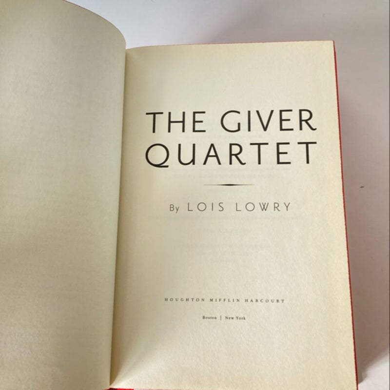 The Giver Quartet