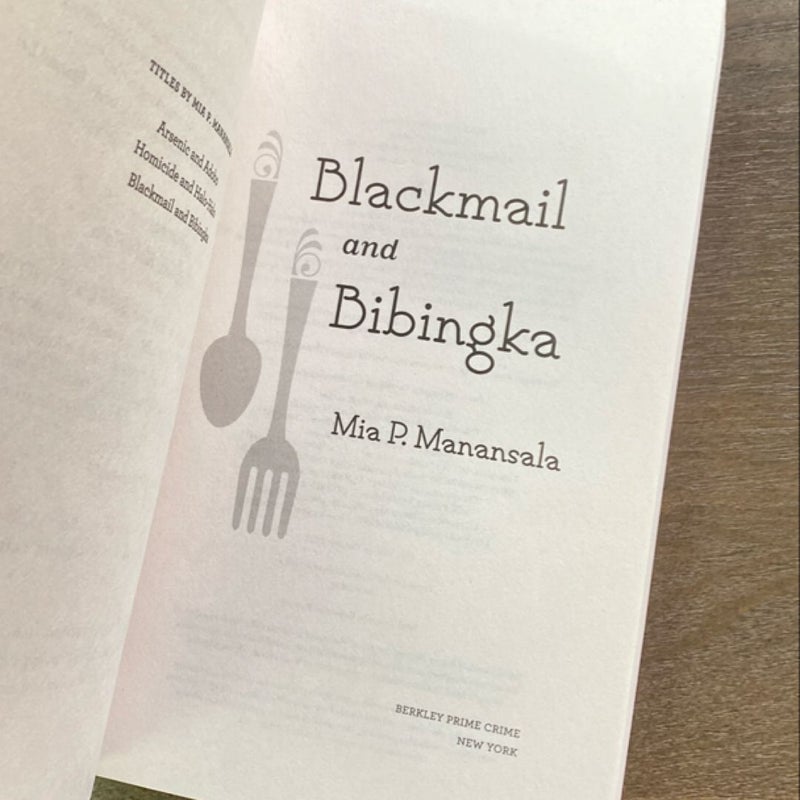 Blackmail and Bibingka