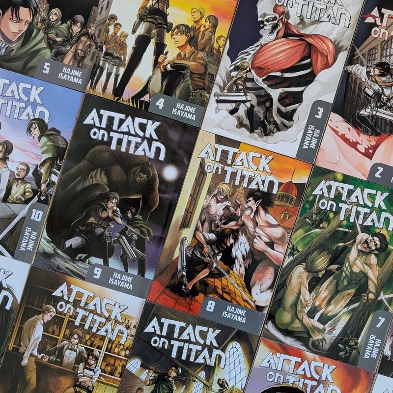 Full Set - Attack on Titan (1-34)