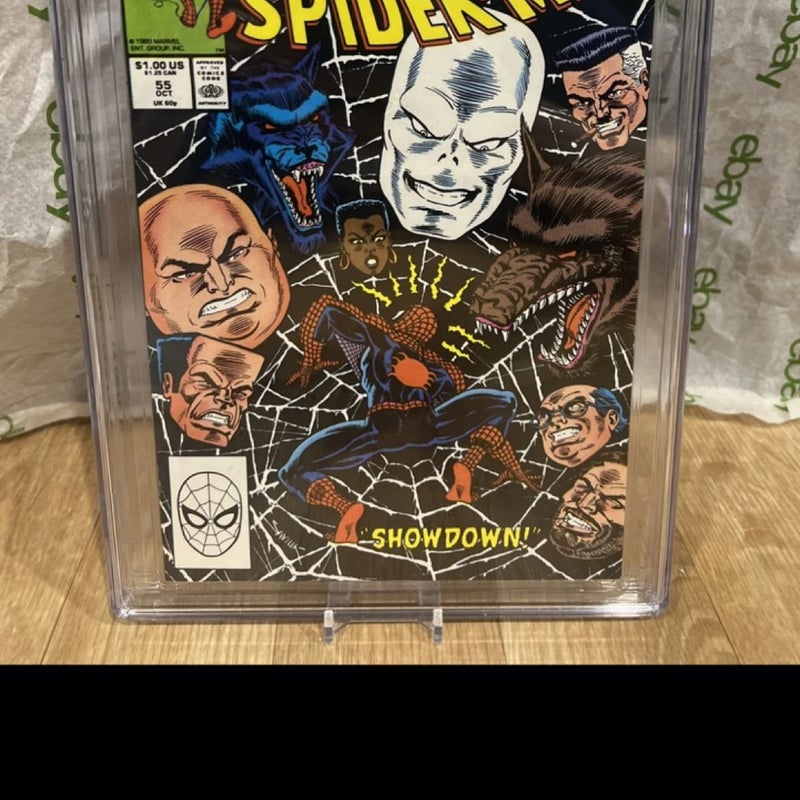 Web of Spider-Man #55, Marvel Direct Oct 1989