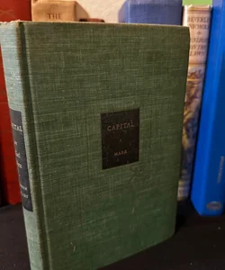 Capital, The Communist Manifesto & Other Writings by Marx Modern Library HC 1932
