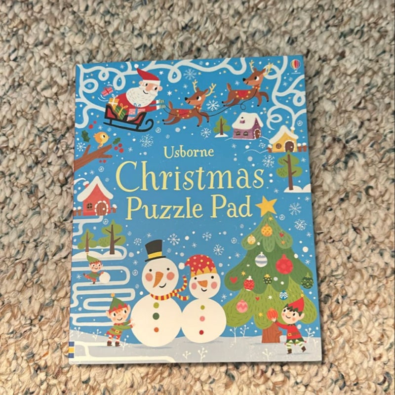 🔶Christmas Puzzle Pad