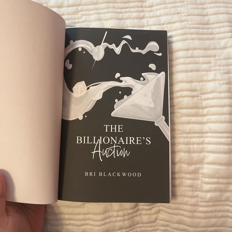 The Billionaire’s Auction by popular Bri Blackwood