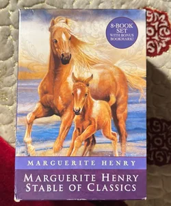 Marguerite Henry Stable of Classics (Boxed Set) Misty of Chincoteague; Sea Star; Stormy, Mistys Foal; Mistys Twilight; Justin Morgan Had a Horse; King of the Wind;