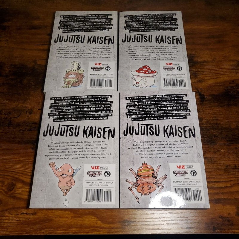 Jujutsu Kaisen Box Set 1-4