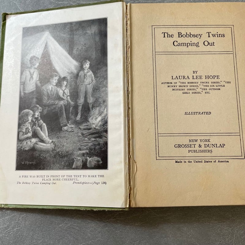 The Bobbsey Twins Camping Out
