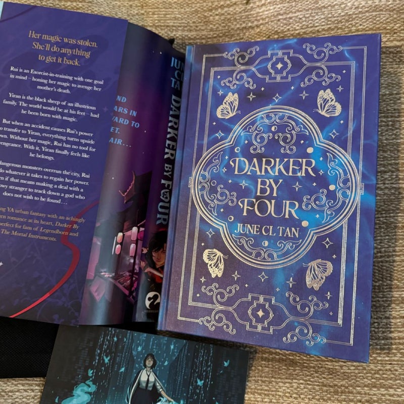 fairyloot evocation and darker by four April box