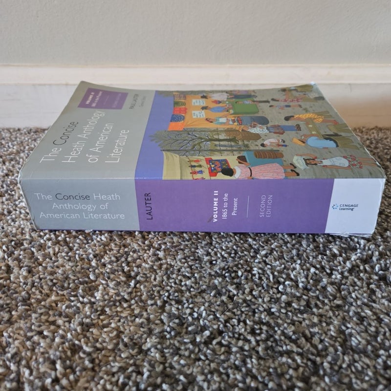 The Concise Heath Anthology of American Literature, Volume 2