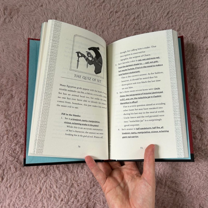 From the Kane Chronicles Brooklyn House Magician's Manual (an Official Rick Riordan Companion Book)