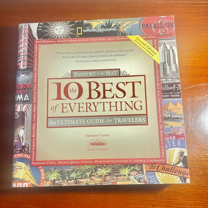 The 10 Best of Everything, National Geographic 2nd Edition