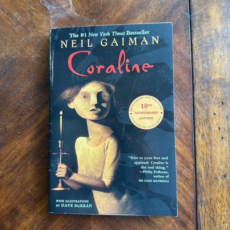 Coraline 10th Anniversary Edition by Neil Gaiman, Paperback