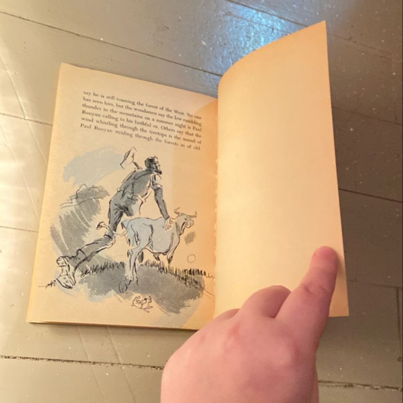 Paul Bunyan Swings His Axe