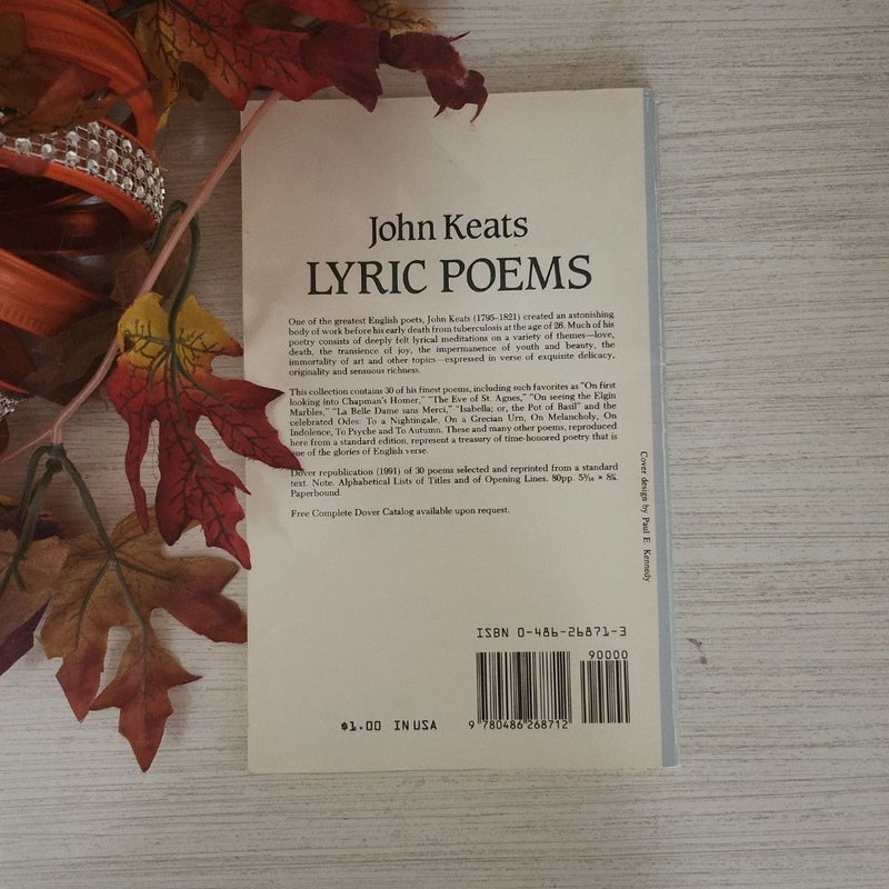 Lyric Poems