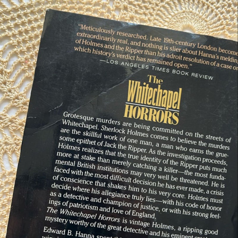 The Whitechapel Horrors