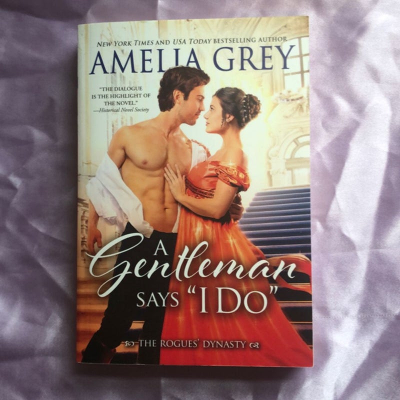 A Gentleman Says I Do
