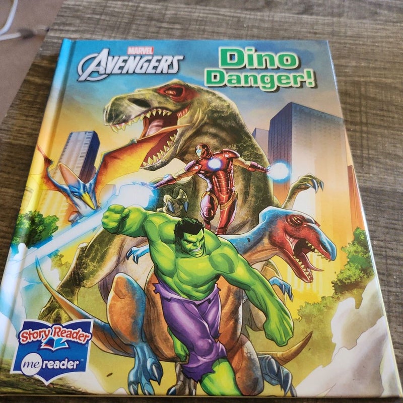 Marvel Avengers books. 