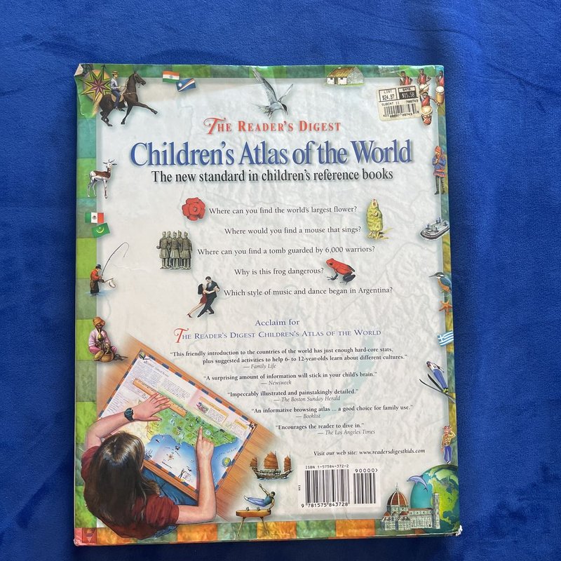 Children's Atlas of the World by Owen Weldon, Hardcover | Pangobooks