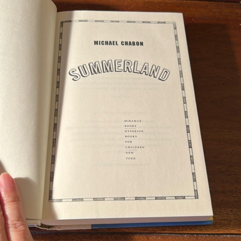 Summerland (1st Ed/1st)
