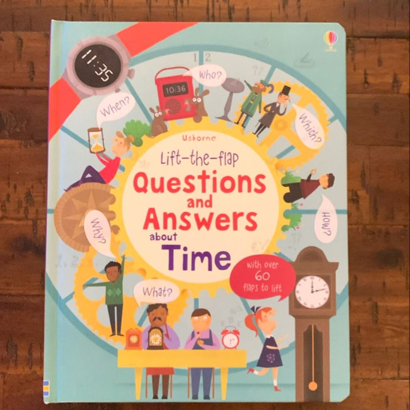 Usbrne Lift the Flap Questions and Answers about Time