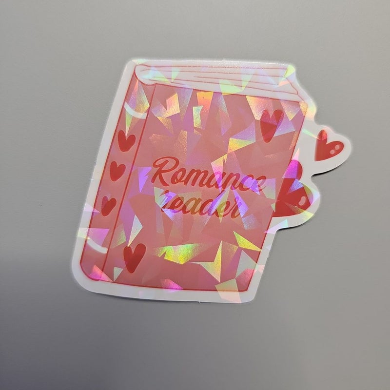 Holographic Book Lover Sticker Bundle