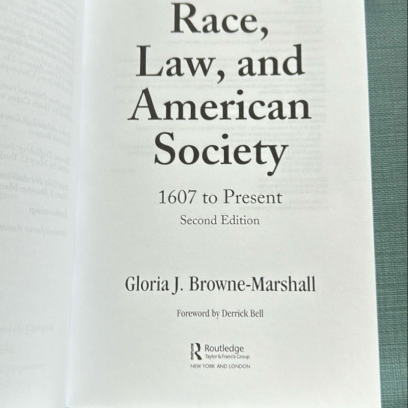 Race, Law, and American Society