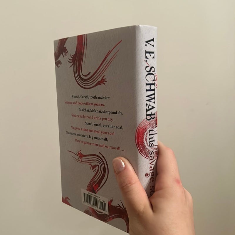 This Savage Song *Collector's Edition* with Sprayed Edges