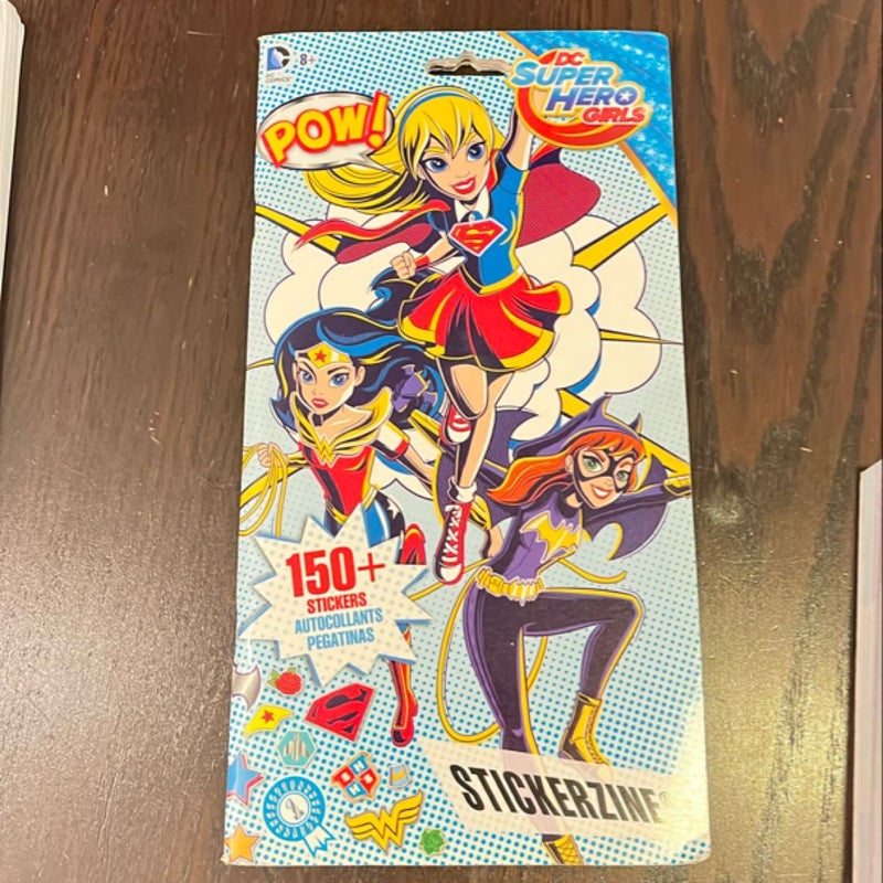 DC Superhero Girls Stickerzine