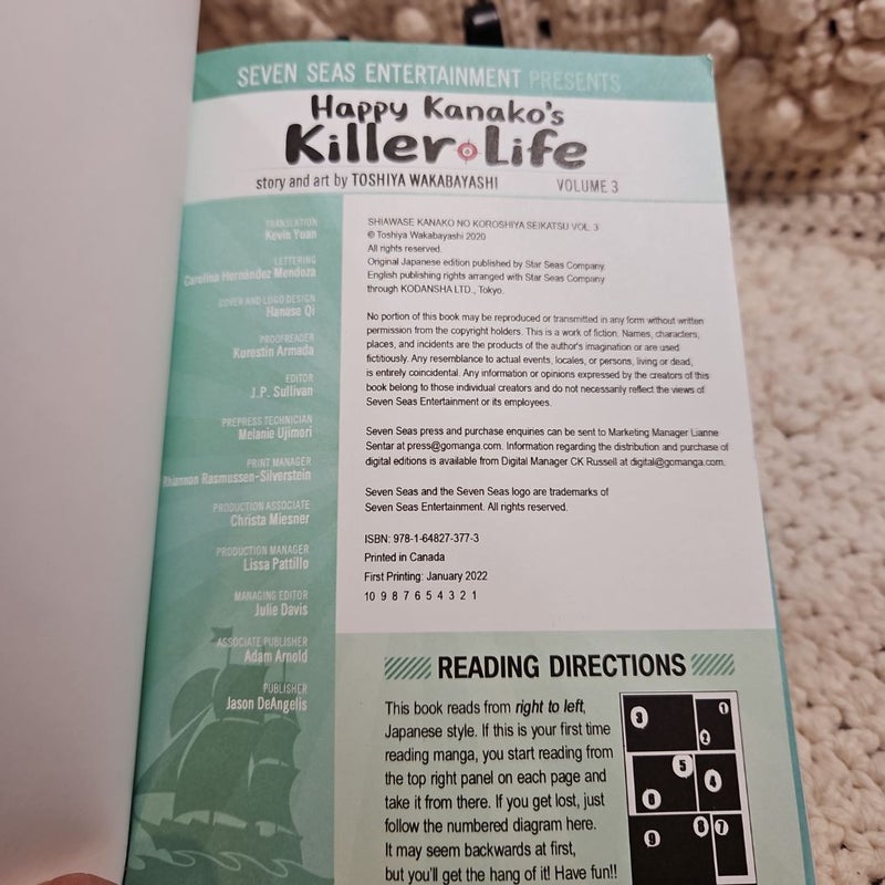 Happy Kanako's Killer Life Vol. 3