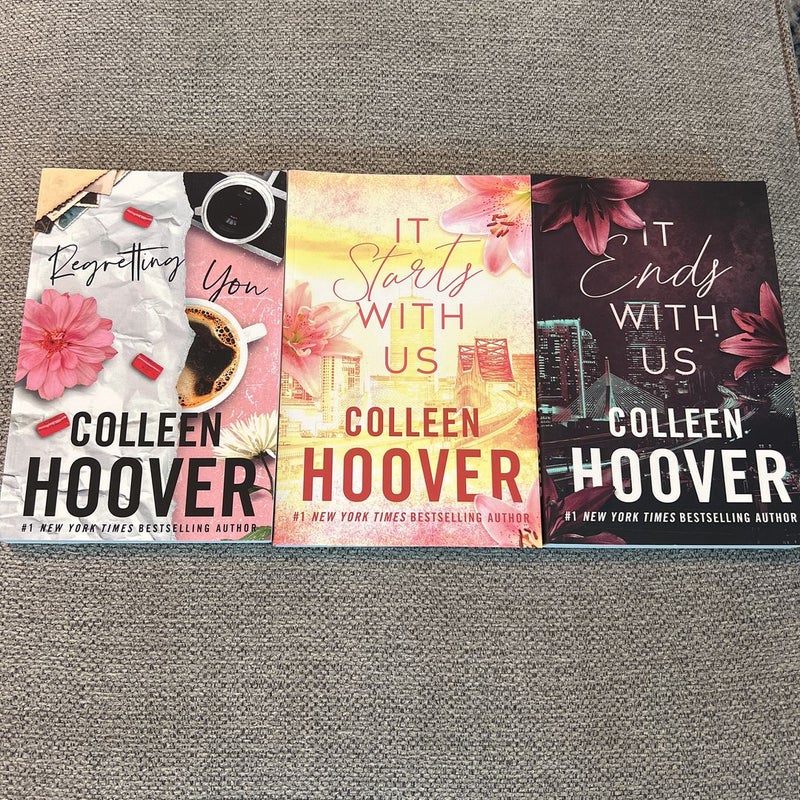 Colleen Hoover Bookworm Box It Ends With Us It Starts with Us outlet BWB Signed