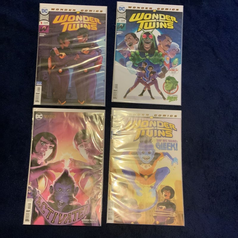 wonder twins issues 1-4