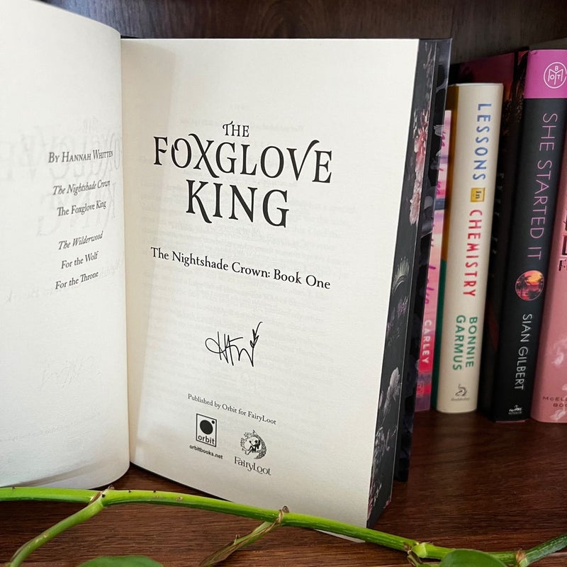The Foxglove King (Fairyloot Exclusive)