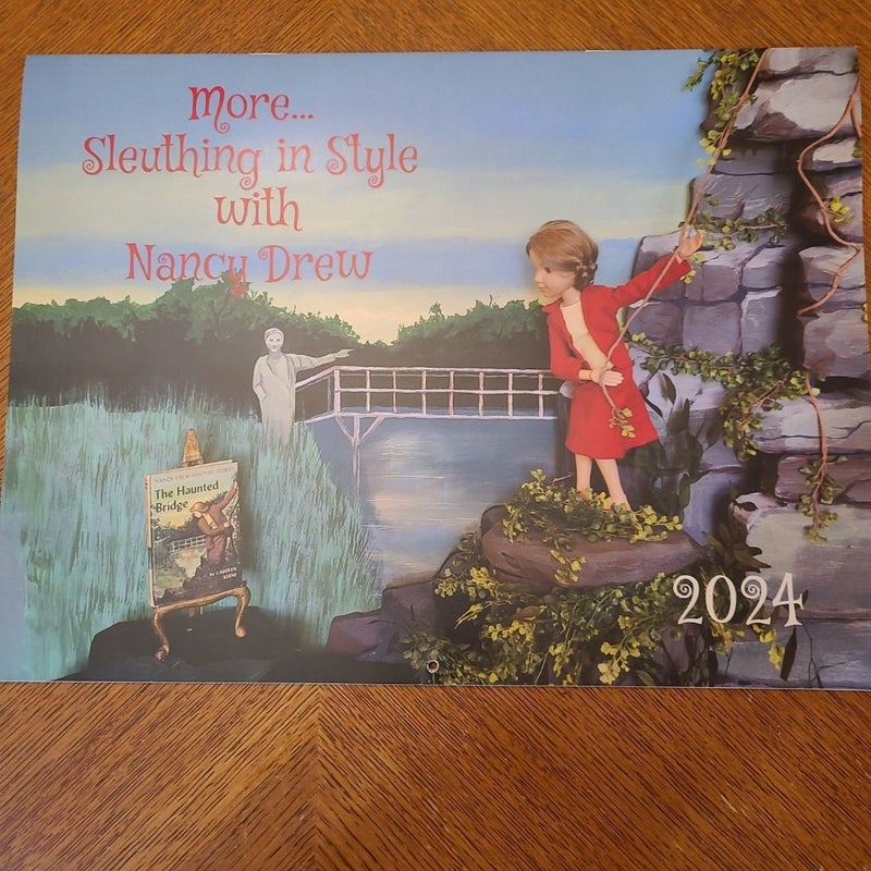 More Sleuthing in Style with Nancy Drew 2024 calendar 